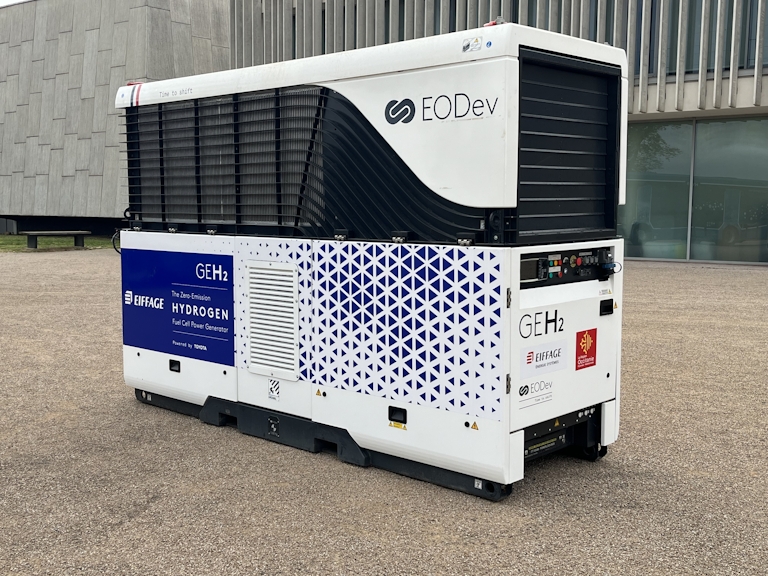 110 kVA Electro-Hydrogen Generator Rental | Lhyfe Heroes